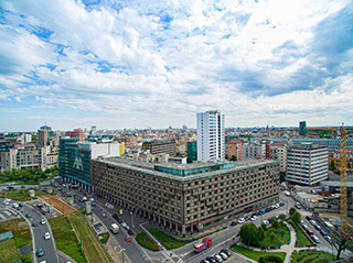 esperienza drone immagine aerea portfolio panoramica complessiva angolare edificio architettura milano piuarch_porta_garibaldi studio recupero edilizio 2.jpg